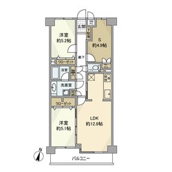 ライオンズマンション新板橋の物件間取画像